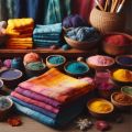 Dye Pigment Color , INDIGO CARMINE Tie & Dye for Textile Dye & resin , Powder dye for fabrics 20Gram (Any Color). 