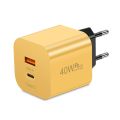 40W USB C Charger Quick Charge 3.0 PD4.0 Type C Fast Charging Wall Charger For iPhone Xiaomi Samsung Phone Adapter EU/US/UK Plug. 