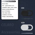 WebCam Cover for Macbook Iphone PC Tablet Laptops Tapa Camera Cover Web Cam Cover Mobile Phone Lens Privacy Sticker Thin Antispy-1pc Black. 