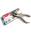 Single One Hole Punch Machine - Silver. 