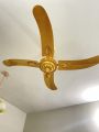 China Ceiling Fan Plus 4 Blades Copper Winding 56" -Golden. 