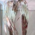 3 tola Mukesh wire/ Badla work/ Kamdani work silver golden embroidery sewing craft 75yard/ needle Aar Mukaish. 