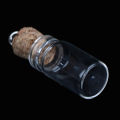 10Pcs Mini Glass Bottles Small Vials Cork Glass Jars Multi Usage Cork Wish Glass. 