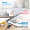 HooToo Wireless Travel Router, USB Port, High Performance- TripMate Nano (Not a Hotspot) ORIGINAL UK ZONE. 