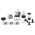 New KENWOOD Multipro Compact Food Processor (FDM307SS) 800W motor • Speed dial with pulse • 2.1 litre processing bowl • 1.2 litre blender • High quality attachments -Stainlwss steel. 