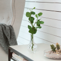 IKEA VILJESTARK Glass Vase 17cm Home and Office Flower Decor. 