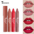 Waterproof Matte Velvet Nude Lipstick Pencil Sexy Red Brown Pigments Makeup Long Lasting Profissional Lip Tint Makeup 12 Colors. 
