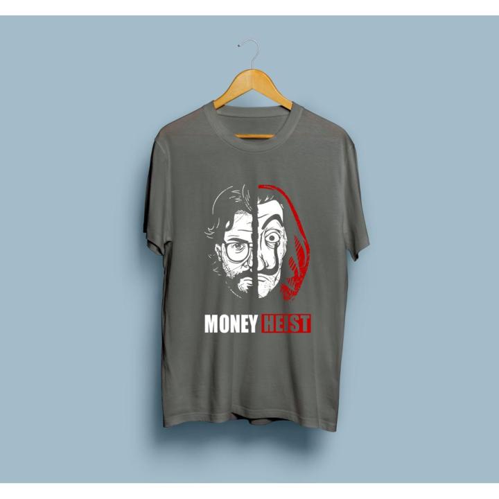 Stylish%20Half%20Sleeves%20Money%20Heist%20T-Shirt%20New%20Bali%20Mask%20Tokyo%20Professor%20-%20Image%202