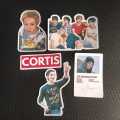 CORTIS Premium Glossy Stickers 25pcs Pack ideal for journaling skateboard notebook mobile case kpop korean pop boy band music k pop singer sticker. 