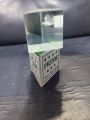 Optical Glass Triangular Prism 50x50 for Teaching Light Spectrum In Physics/ Angular/Deviation. 