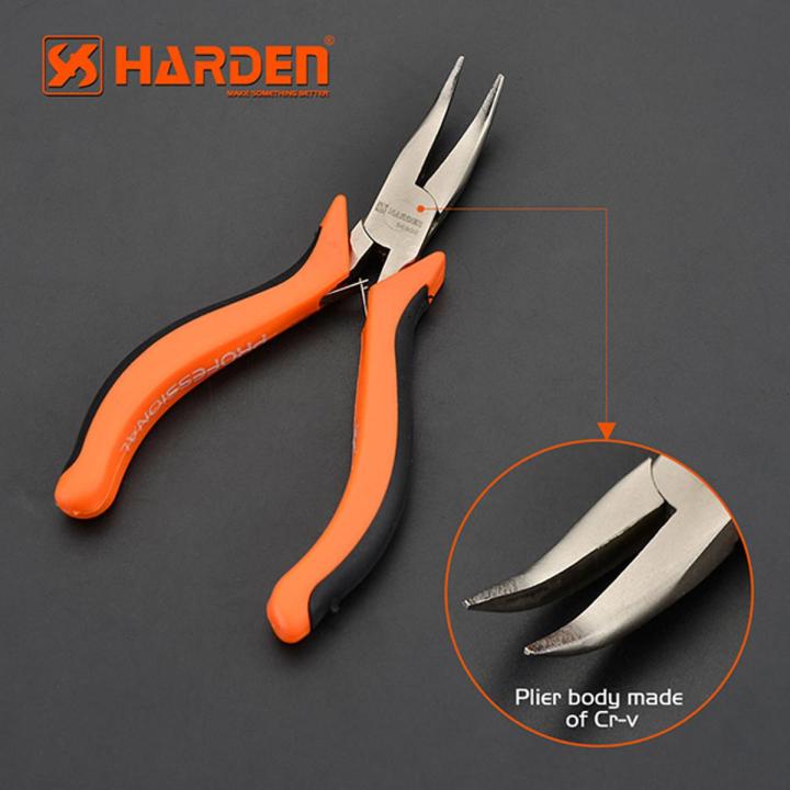 Harden Multi Functional Professional Mini Bent Nose Plier 560302 4.5 Inch - 1 Piece