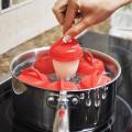 Pack of 6 - Silicon Egg Cooker As Seen on TV, Non Stick Silicone Egg Boiler, Hard Boiled Eggs without the Shell. 