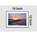 Frame For Room Decoration Wall Art Photo Concept LND CNP 12x18 (1) - Wooden Picture 12x18 Inch In size. 