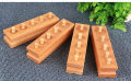 Cylinder Blocks, small and wooden, Montessori Sensorial material. 