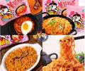 Samyang Hot Chicken Flavour Ramen Carbonara (Limited Edition) 130g x 5 | Samyang Fire Noodle Buldak Hot Chicken Carbo Flavor Ramen Multipack 130g set of 5 pouches | Pack of 5. 