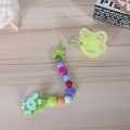 Pretty Baby Soother with Chain: Comfort & Style for Your Little One. 