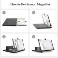 10'' 3D Phone Screen Magnifier – HD Magnifier Projector Screen for Videos, Movies. 