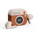 New Q86 Retro Camera Wireless Bluetooth Headset Half In-Ear Super Long Life On The Spot. 