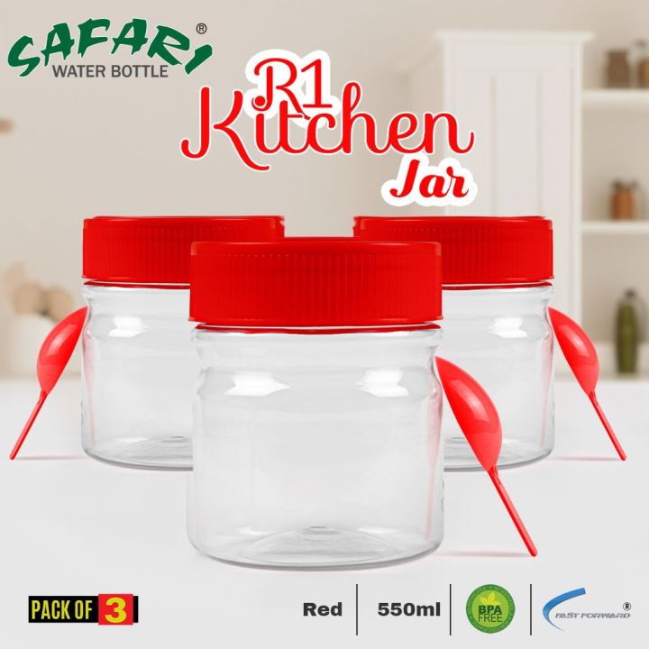 Durable%20Clear%20Plastic%20Food%20Storage%20Containers%20-%20Safari%20Mini%20Container%203%20Set%20+%203%20Spoons%20%7C%20Screw%20Lids%20%7C%20Kitchen%20Cabinet%20Pantry%20Containers%20for%20Spices,%20Herbs,%20Coffee,%20Tea%20%7C%20R1%20Kitchen%20Jar%20550ml%20-%20Image%205
