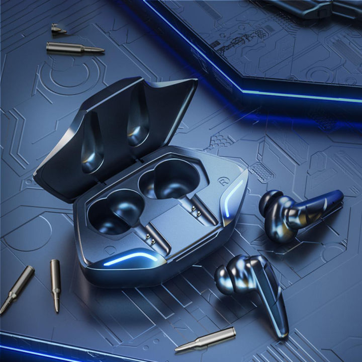 Wireless Headset Gaming Earbuds 65ms Low Latency TWS Bluetooth Earphone 9D Stereo HiFi Audio Sound Earsets with Mic
