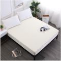 100% Waterproof Mattress Fitted Cover | For Double Bed | King Size 72 x 78 Inches / 6 x 6.5 Feet. 