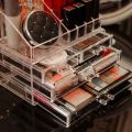 Acrylic Transparent Drawers Makeup Organizer Lipstick Holder Dust-Proof Cosmetic Storage Box 6 Drawer Desk Organizer Storage. 