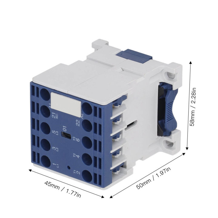 Motor Starter Control AC Contactor 3Phase 3Pole Normally Open AC Contactor Relay