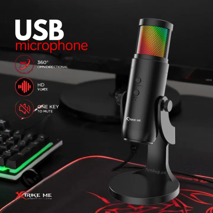 Xtrike-Me%20Professional%20Condenser%20Microphone%20for%20Studio%20Recording%20-%20USB%20Powered%20Omnidirectional%20Dynamic%20Gaming%20Mic%20for%20Mobile,%20PC,%20Desktop,%20Podcasting,%20Live%20Streaming,%20Singing,%20ASMR,%20Youtube%20-%2012%20RGB%20Lighting%20Modes%20-%20360%C2%B0%20Rotatable%20Body%20-%20XMC03%20by%20FunBug%20-%20Image%209