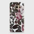 Samsung S7 Edge Cover - SkinLee HQ Hard Case - Shadow Blossom Vintage Flowers - SKINLEE-244-1-28-75. 