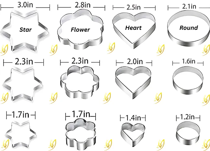 Cookie%20Cutter%20Stainless%20Steel%20-%20Pack%20of%2012%20-%20Four%20Different%20Shapes%20-%20Biscuit%20Cutter%20Set%20-%20Image%202