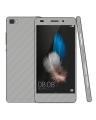 Huawei P8 Lite 2016 Silver Carbon Fiber Texture Mobile Skin. 