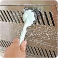 Graceful Stainless Steel Wire Ball Cleaning Brush with Long Handle Kitchen Cleaning Tool Blue. 