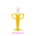Silicone teether baby infant bite teethers Baby Fruit Teething Toy Mainan Gigit Bayi Lembut Berbentuk Buah-Buahan. 