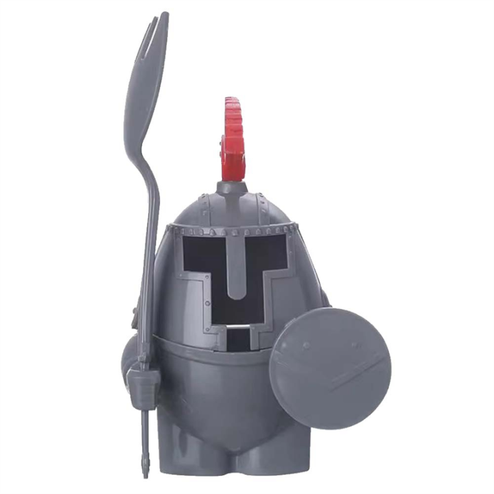 Boiled Egg Cup Holder with A Fork Included - Knight Design - Kitchen Utensil Decor,Fork Knight Durable