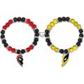 1 Pair Deadpool Wolverine Bracelet Best Friend Love Pendant Anime Cartoon Fashion Cool Lucky Friendship Couple Bracelet Gift. 