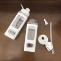 Korea Square Bear Water Bottle With Straw Handle Bottle 700/900ml. 
