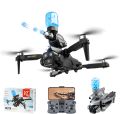 Remote Control Drone K11 Drone with Three camera Brushless WiFi FPV Headless Mode Altitude Hold Gesture Photo Video Flight Children's Water Bomb Toys Foxen. 