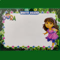 Small White Board for Kids With Free Marker Inside (8x5.5 Inches). 