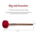 Tibetan Singing Bowl Mallet Wooden Felt Strikers Sound Mallet Stick. 