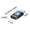 Usb-c Adapter with High-speed Transmission Fast Charging 8-pin Female to Type-c Male Adapter for Iphone 15 High-speed Data Transfer 27w Converter Southeast Asian Buyers' Choice Pd Fast Charging. 