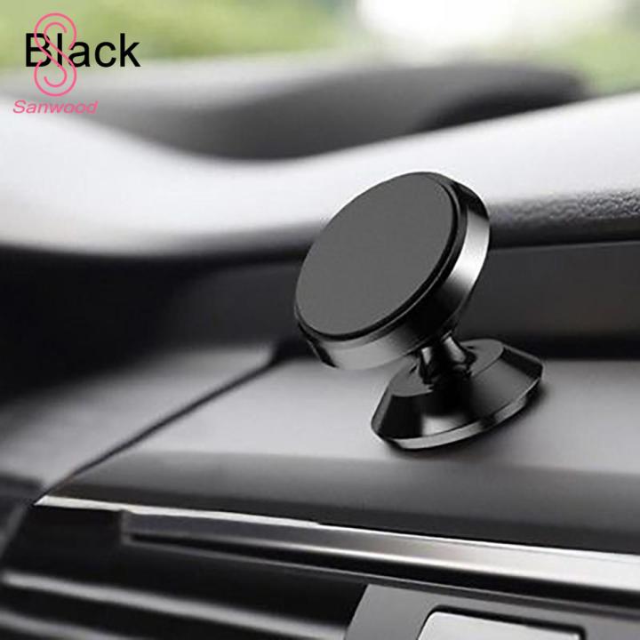 360 Degree Rotation Car Mount Sticky Magnetic Stand Holder for Cell Phone GPS