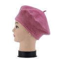 2022 Fashion Women Wool Berets Winter Hats Solid Color Female Bonnet Caps All Matched Warm Walking. 