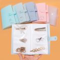 Jewelry Organizer Book Ring Earrings Necklace Bracelet Organizer Storage Bag Packaging Display Photo Album. 