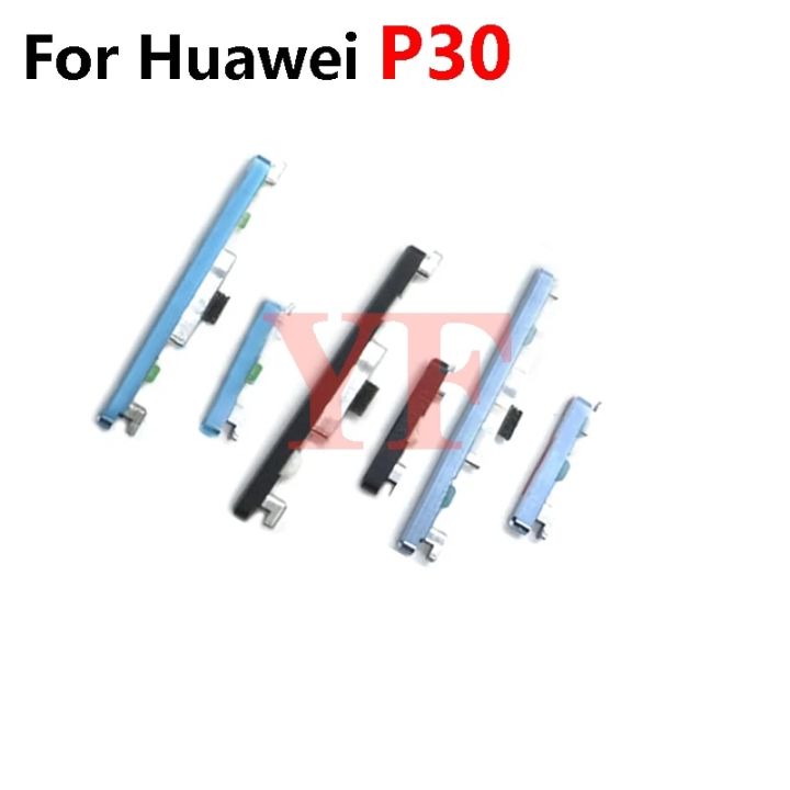 For HUAWEI P30 P20 Pro P20 Lite Nova 3e Power Button ON OFF Volume Up Down Side Button Key