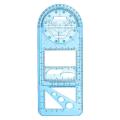 Geometric Drawing Template Measuring Tool for Artist Student Pattern Maker Designer DIY Gifts for Kids Adults Durable. 