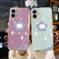 dienya For Infinix Hot 10i Case With Thin New Design Side Edge Square Phone Cases Cartoon Pattern Cute Bear Silicone Casing Full Back Cover Camera Protection Shockproof Softcase. 