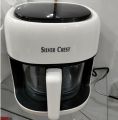 Air Fryer, Silver Crest German technology, Crystal Clear Glass Large capacity 6 L & 8 L. 