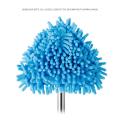 Triangle Shape Extendable Microfiber Mop For Floor Adjustable Triangle Cleaning Mop 180 Degree Rotating. 