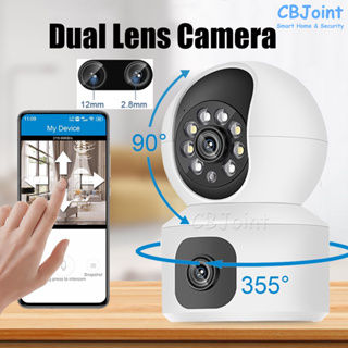 V380 Pro Dual Lens Security Camera,Color+Night Vision,Auto Tracking,4MP (2+2) Wireless Indoor WIFI SECURITY CAMERA