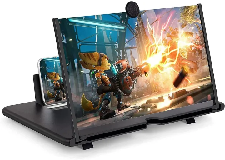 10%20inch%203D%20Screen%20Magnifier%EF%BF%BD3D%20HD%20Mobile%20Phone%20Magnifier%20Projector%20Screen%20for%20Movies,%20Videos,%20and%20Gaming%20-%20Image%205